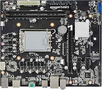 Amazon Basics Desktop Motherboard H610 | Intel LGA 1700 Socket (First in India)
