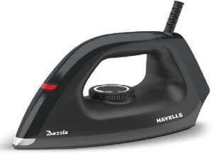 HAVELLS Dazzle 1100 W Dry Iron (Black)