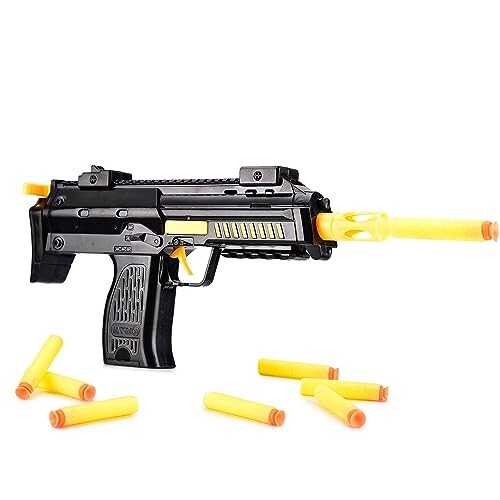 Nyaara Blaze Gun with 7 Safe Soft Foam Bullets 
