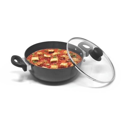Signoraware Opulent Non Stick Kadhai 24cm | (3 LTR | Steel)