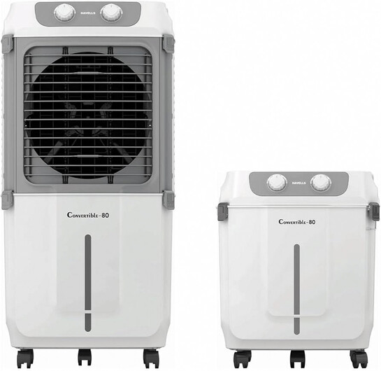 Havells 2-in-1 Convertible 80 L Desert Air Cooler 
