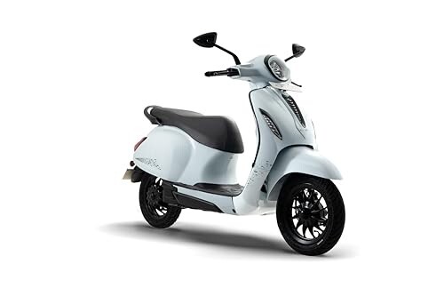 Chetak 3001 by Bajaj Auto High Speed Electric Scooter - Cyber White - Ex-Showroom