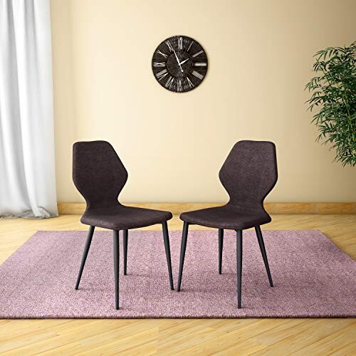 GODREJ INTERIO Dining Chairs Mulberry Fabric Dining Chair (Set of 2)