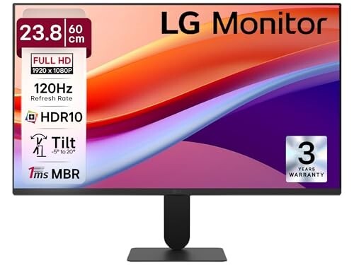 LG 22MR410-B 54.5 cm (21.45 Inch) Full HD (1920x1080) (Black)