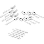 Zepto - Classic Essentials Regency 18 Pieces Stainless Steel Cutlery Set