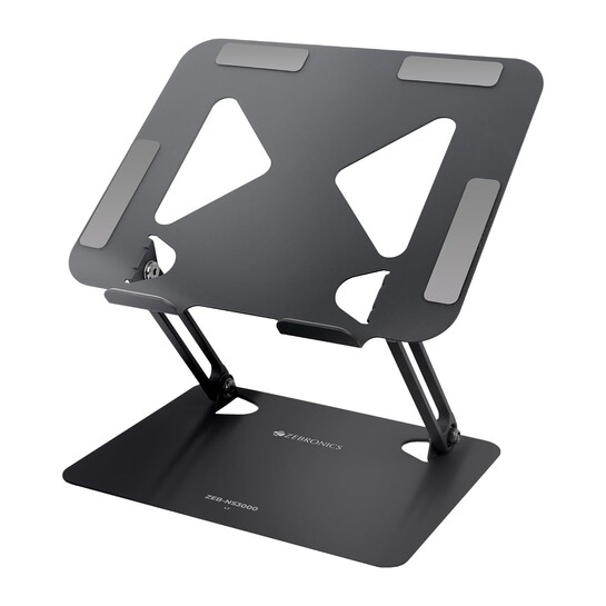 Zebronics NS3000 Portable Laptop & Tablet Stand Supports