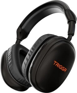TRIGGR Punkheadz Z1, v5.4 Bluetooth Headset (Carbon Black, On the Ear)