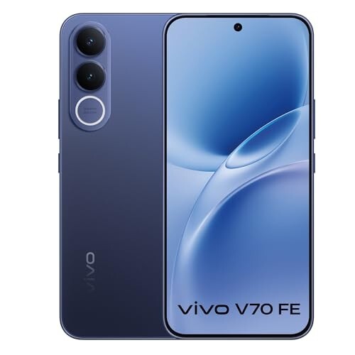 Prebook vivo V70 FE 5G (Monsoon Blue, 8GB RAM, 128GB Storage) with No Cost EMI/Additional Exchange Offers