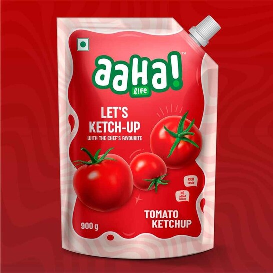 Zepto - Aaha Tomato Ketchup Pouch 900g(location specific)