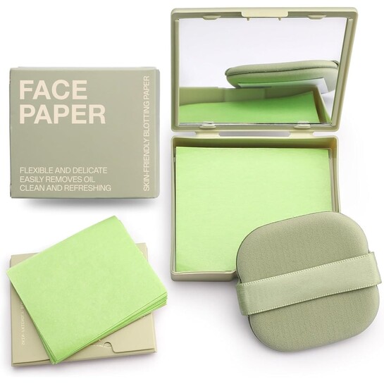 100Pcs Korean Face Blotting Paper for Oily Skin