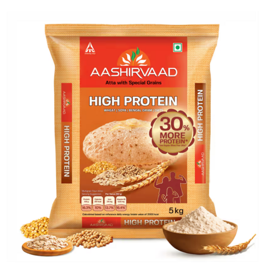 Instamart – Aashirvaad High Protein Atta 5kg