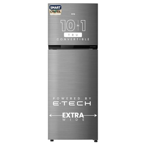 IFB Smart Choice 265L 2 Star Tru Convertible 10-in-1 Frost Free Refrigerator (Brush Grey)