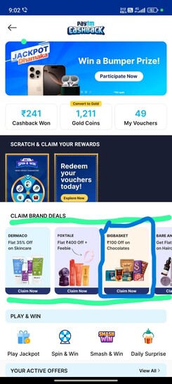 paytm x big basket