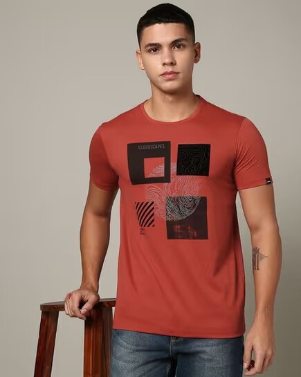 Spykar - Up To 77% Off on Men's T-Shirt 