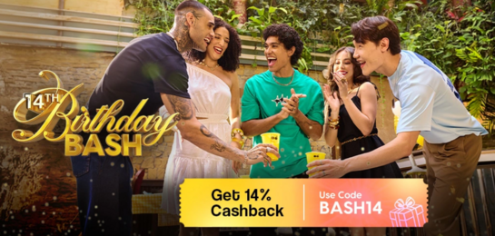 Bewakoof - 14th Birthday Bash - BASH14 - Get EXTRA 14% Cashback on all orders above Rs.499.