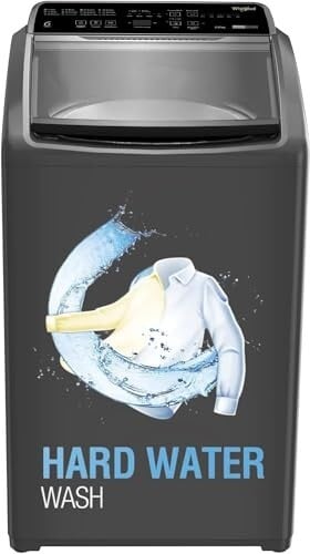 Whirlpool 8 kg Magic Clean 5 Star Fully Automatic Top Load Washing Machine Grey 