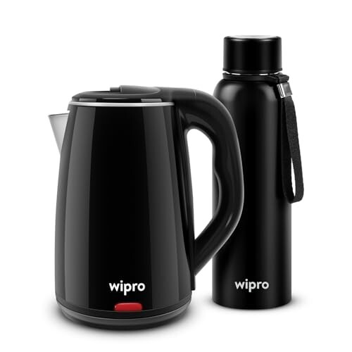 Wipro Elato Cool touch kettle and Vacuum Flask Combo
