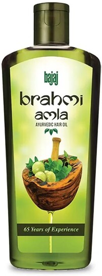 Minutes: BAJAJ Brahmi Amla Ayurvedic Hair Oil (400 ml)