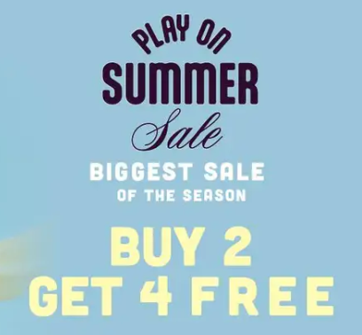 Foxtale Summer Sale – Buy 2 Get 4 + Free Gifts | Up to B4G6 Offers
