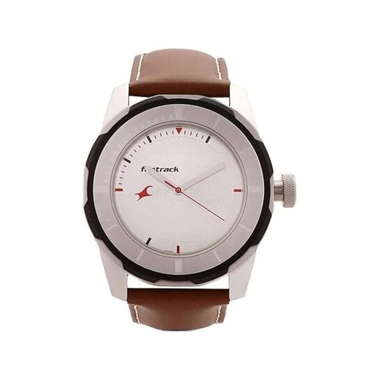 Fastrack Economy 2013 Analog White Dial Men's Watch