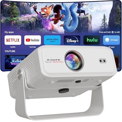 E Gate Duster 8X Projector 4k Ultra HD [Coupon + Axis CC]