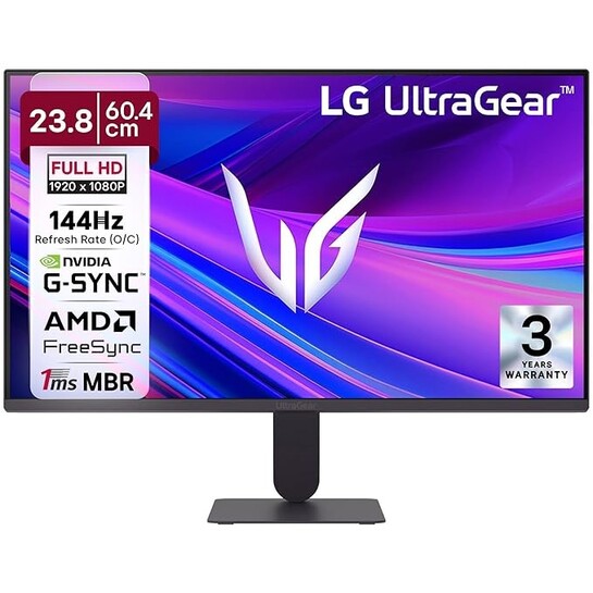 LG 24G411A-B 60.4 cm (23.8 Inch) Ultragear FHD (1920x1080) IPS Gaming Monitor