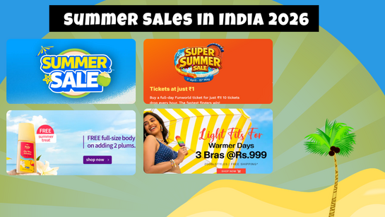 17 Best Summer Sale Offers in India (2026) with Live Deals