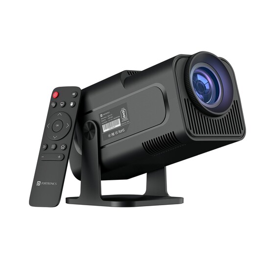 Portronics Beem 470 Smart LED Projector with 1080p Full HD Resolution(Black)