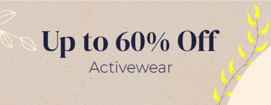 Clovia-Upto 60% Off on Active Wear 