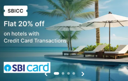 ClearTrip - Up To 20% Off on Hotels with SBI Credit Cards