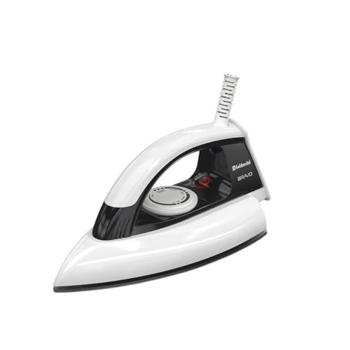 Goldmedal Bravo 1000W Dry Iron (White-Black) [Apply Coupon]