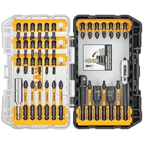 DEWALT DWA2T40IR 40-Piece IMPACT READY FLEXTORQ® Screw Driving Set 