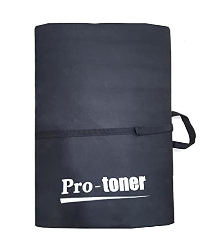 Protoner 12 mm foldable yoga mat (Black)