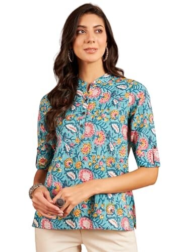 Modeve Women Cotton Top for Summer