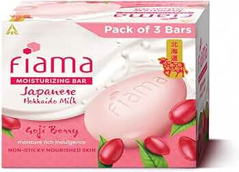  Fiama Skin Barrier Strengthening Moisturizing Soap Bar 125gx3