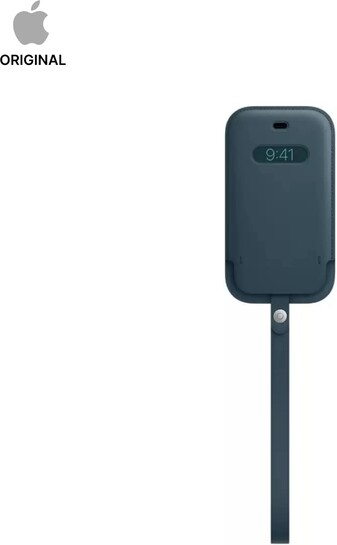 APPLE Pouch for iPhone 12 Pro Max (Baltic Blue, Leather)