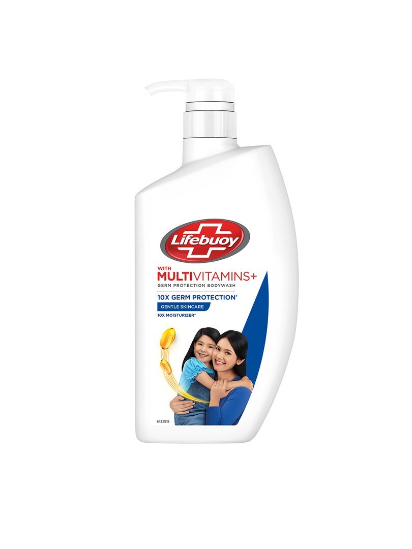 Lifebuoy Mild Care Anti Baceterial Body Wash With Activ Silver Formula 1 L