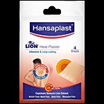 Hansaplast Lion Heat Plasters, 4 pcs(location specific)