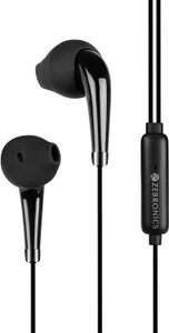 ZEBRONICS Wired Headset Wired Headset (Black, In the Ear)