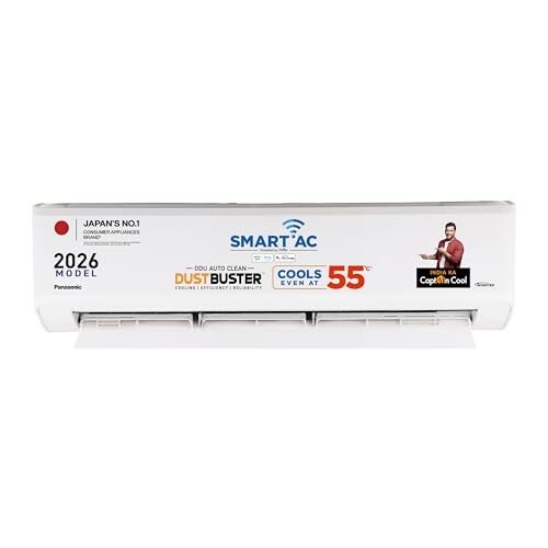 [HDFC CC EMI] Panasonic 1.5 Ton 5 WiFi Inverter Smart AC (8-in-1, AI)