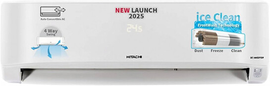 Hitachi 1.5 Ton 5 Star Xpandable+ Inverter Split AC
