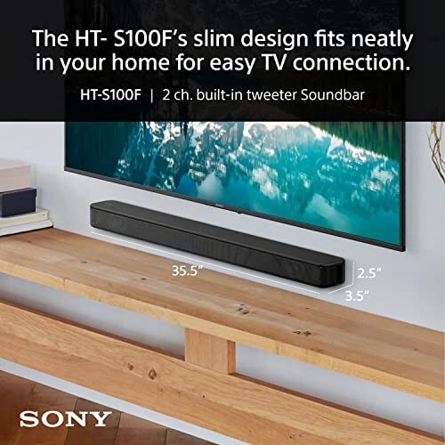 Sony HT-S100F 2.0 Ch Dolby Audio Soundbar 
