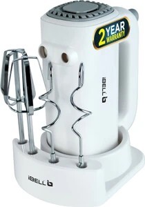iBELL 350 W White Hand Blender (HM350 Hand Mixer, 350 Watt Electr...more