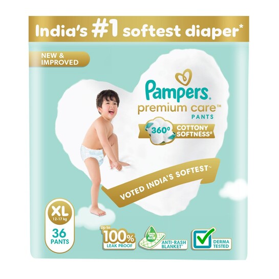 Pampers Premium Care XL Diapers Combo Offer
