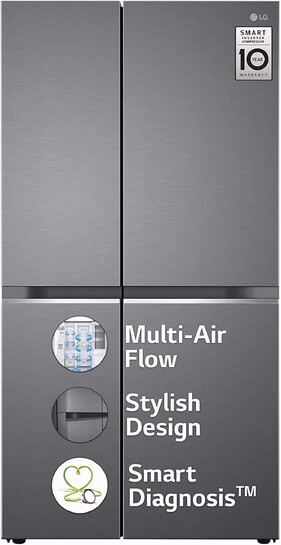 LG 655L Frost-Free Smart Inverter Double Door Side-By-Side Refrigerator