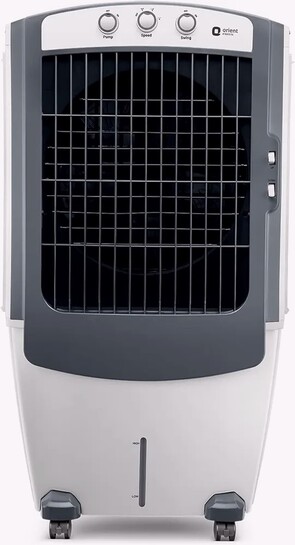 Orient Electric Titan 100L Desert Air Cooler for Home | 4-Way Cooling, Ice Chamber | Inverter Compatible | High Air Delivery, Metal Blades | Honeycomb Pads | 1 Year Warranty by Orient | 