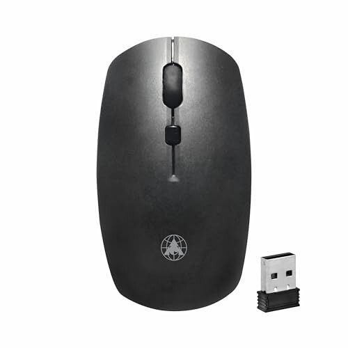 ProDot WM-375 Plug & Play Ergonomic Wireless Mouse