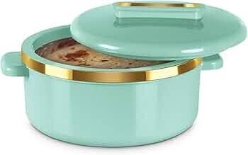 MILTON Curve 2500 Inner Stainless Steel Casserole, 2.15 litres, Light Green 