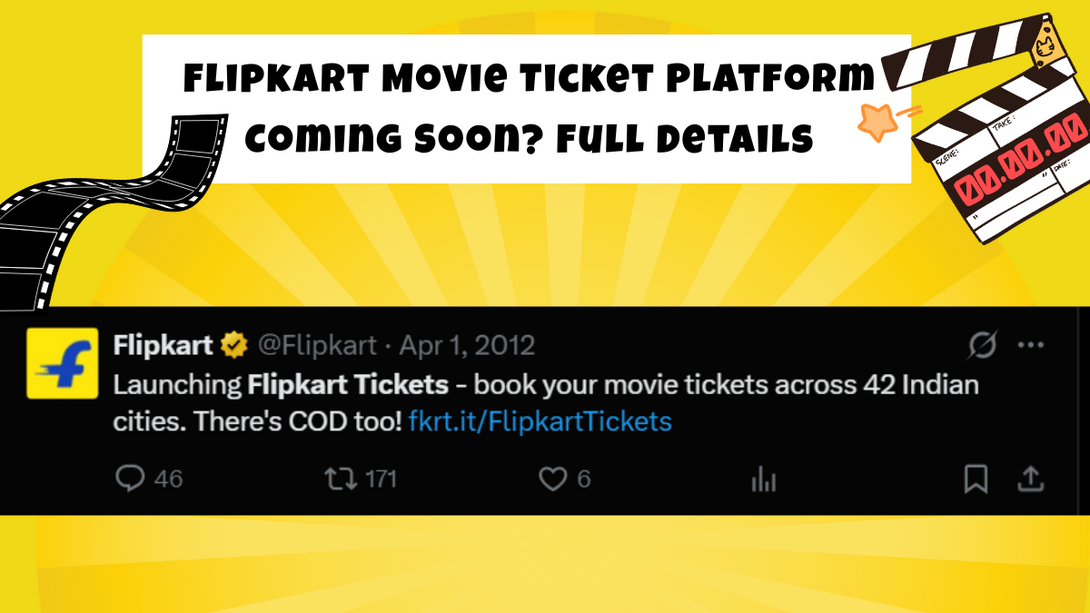 Flipkart Movie Ticket Platform Coming Soon? Full Details