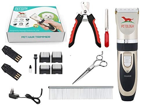 Petology Professional Automatic Rechargeable Pet Hair Trimmer
